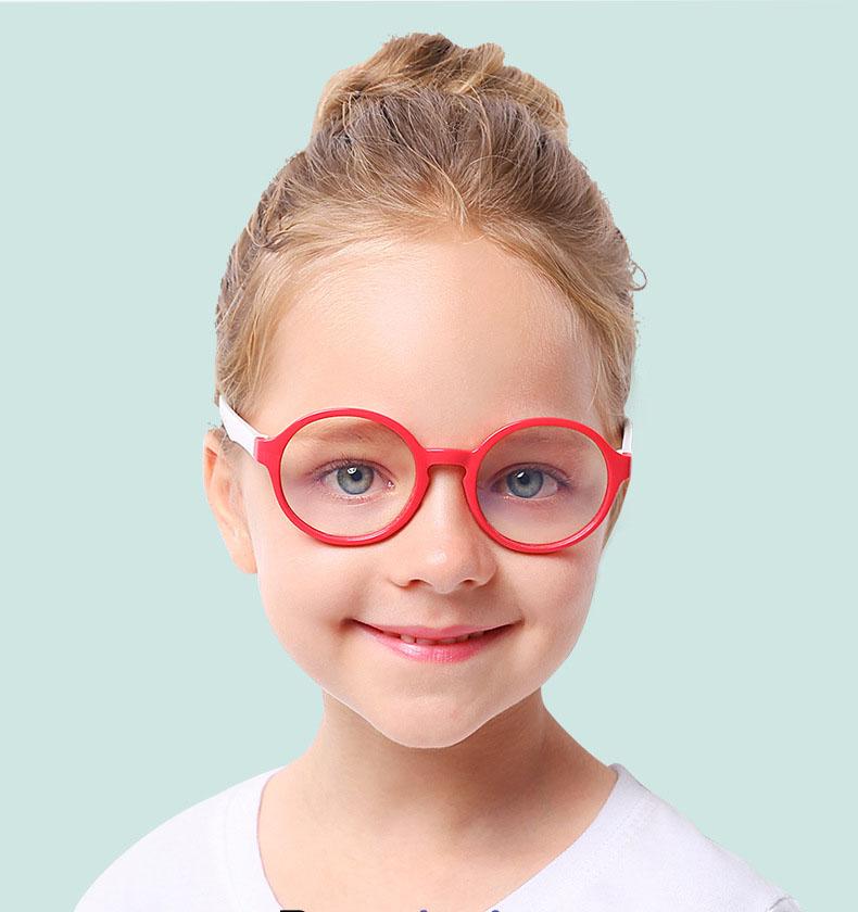 Blue Light Blocking Computer Screen Reading Glasses for Kids Ages [3-9] - Veronica - Blue Light Blocking Glasses Computer Gaming Reading Anti Glare Reduce Eye Strain Screen Glasses by Teddith