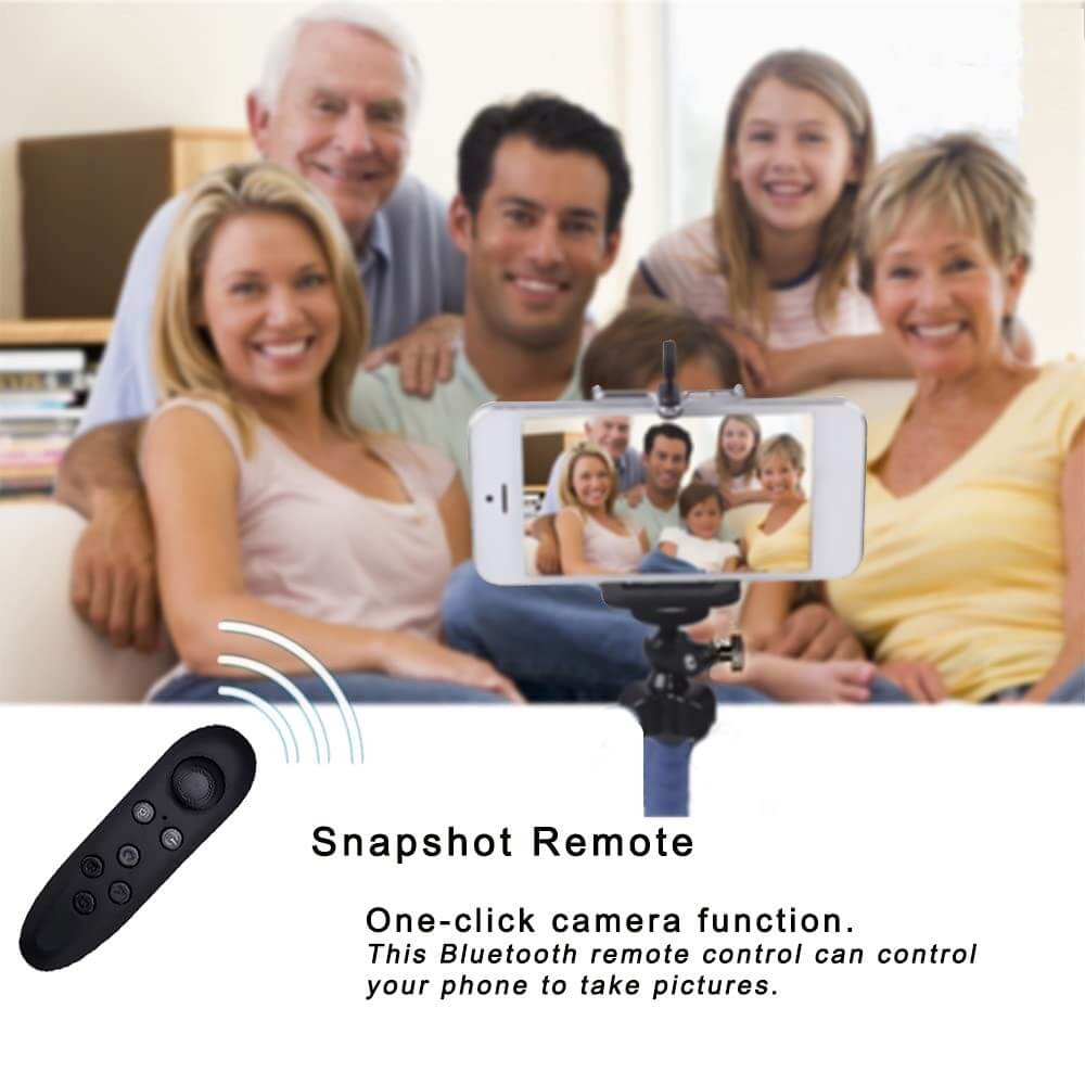 VR Remote Controller Bluetooth Gamepad Control Video Game Selfie E-Book Nook Page Mouse Virtual Reality Headset PC Tablet Laptop iPhone Smart Phone