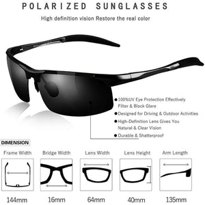 Blade Sport Polarized Sunglasses - Blue Light Blocking Glasses Computer Gaming Reading Anti Glare Reduce Eye Strain Screen Glasses by Teddith
