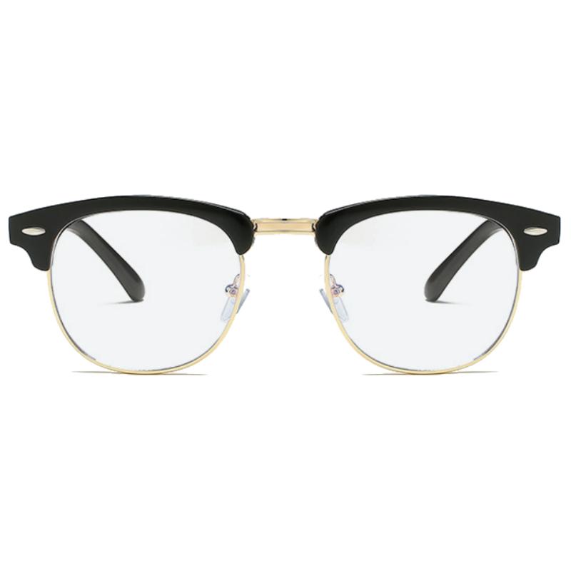 Blue Light Blocking Glasses for Computer Clubmaster Frame - Tiger - Blue Light Blocking Glasses Computer Gaming Reading Anti Glare Reduce Eye Strain Screen Glasses by Teddith