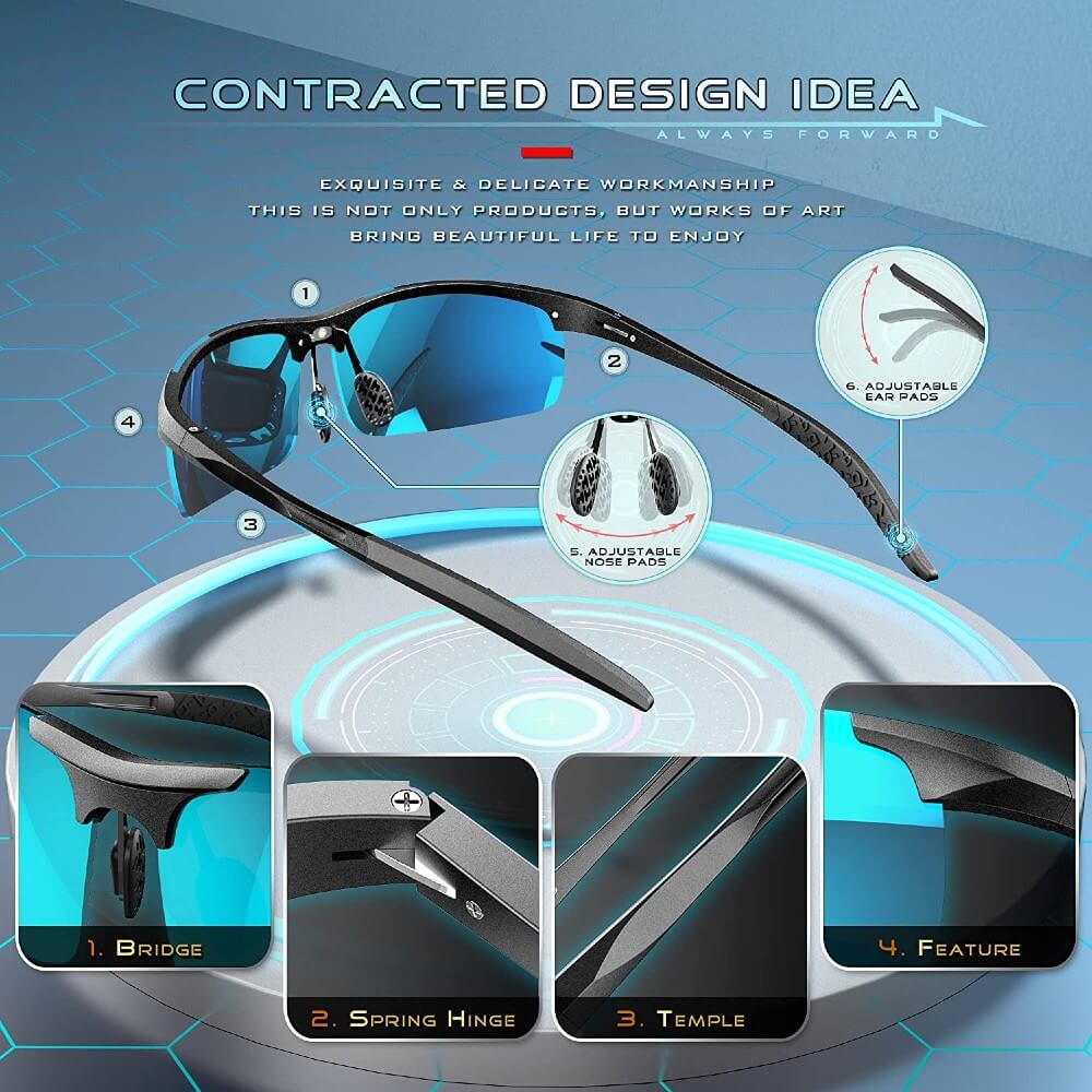 Blade Sport Polarized Sunglasses