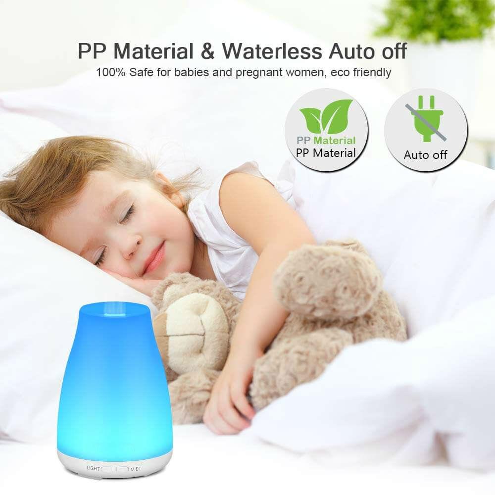 Essential Oil Diffuser for Sleep Colds Cough Headache Humidifier - Blue Light Blocking Glasses Computer Gaming Reading Anti Glare Reduce Eye Strain Screen Glasses by Teddith