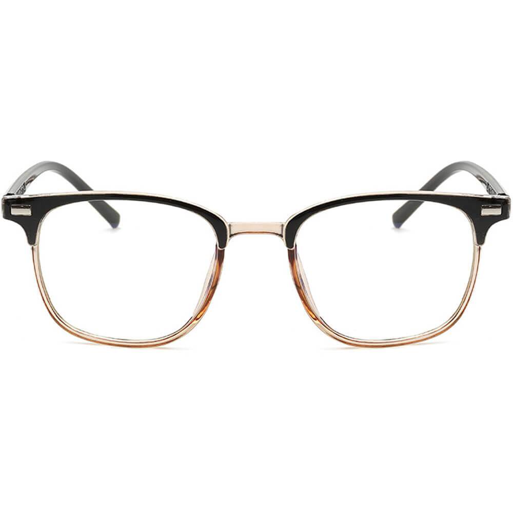 Blue Light Glasses for Computer Reading Gaming - Chase - Blue Light Blocking Glasses Computer Gaming Reading Anti Glare Reduce Eye Strain Screen Glasses by Teddith