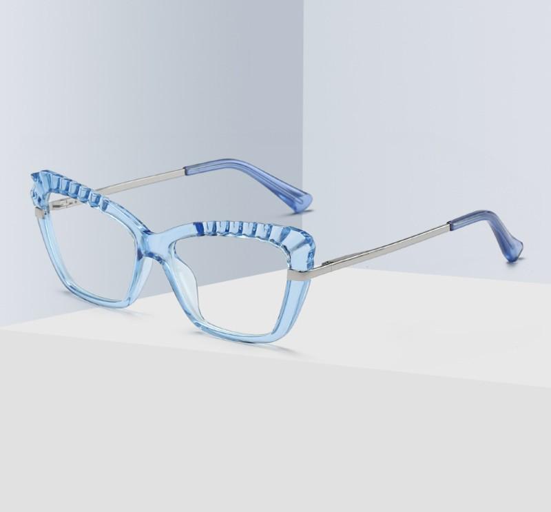 Blue Light Blocking Computer Gaming Glasses - Romani - Blue Light Blocking Glasses Computer Gaming Reading Anti Glare Reduce Eye Strain Screen Glasses by Teddith