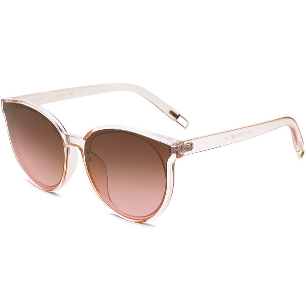 Fashion Sunglasses for Women Round Oversized Vintage Shades