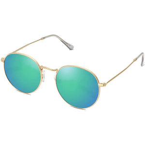 Small Round Polarized Sunglasses Classic Vintage Retro Shades for Women Men