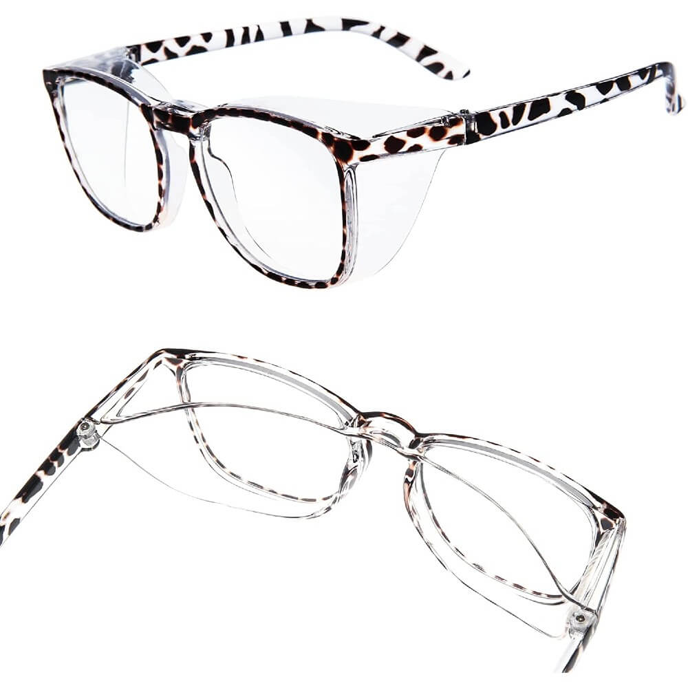 Stylish Safety Goggles Anti-Fog Blue Light Blocking Anti-Dust UV Protection Glasses