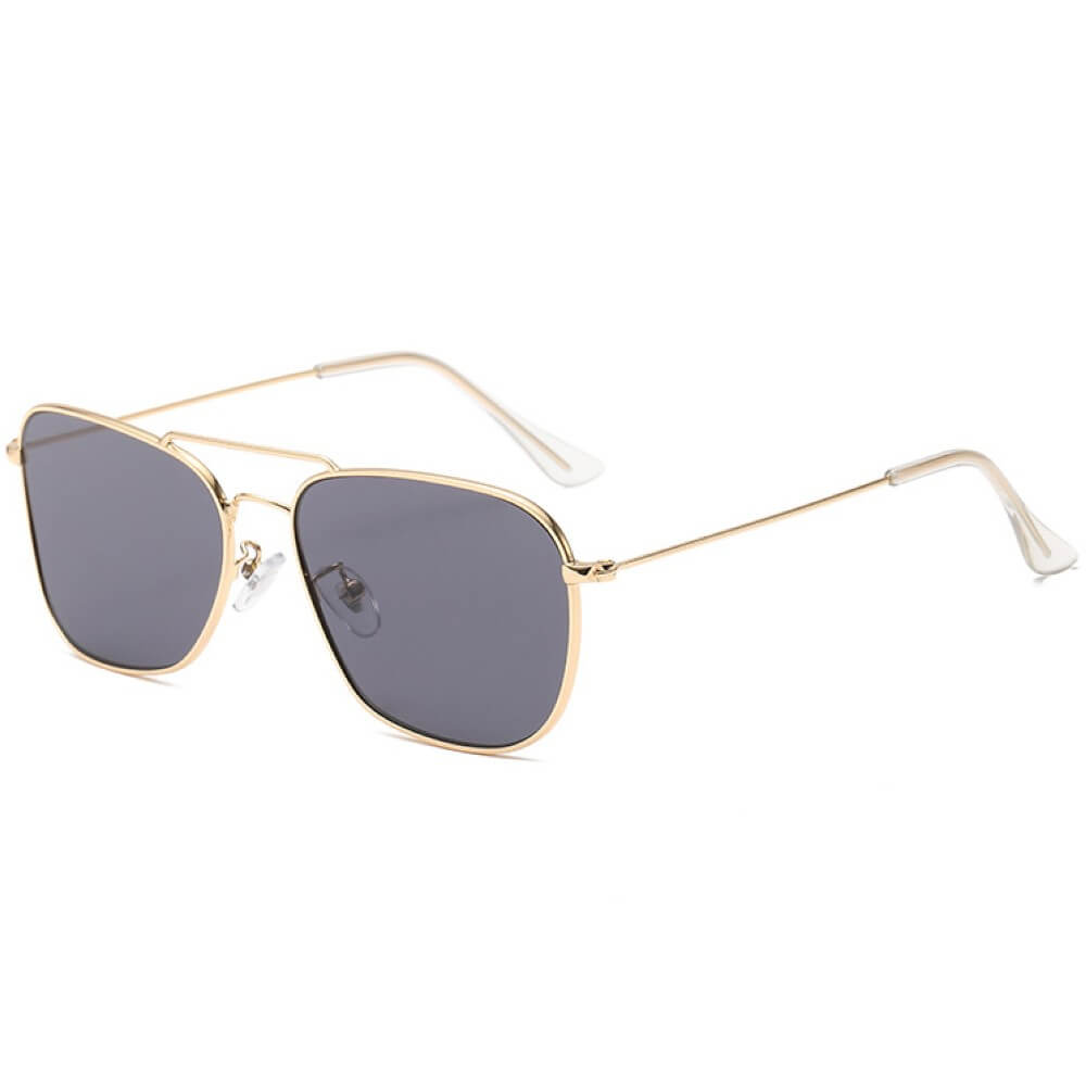 Aviator Reverse Square Sunglasses Polarized Anti-Glare 100% UV Protection Inverted Lens - Teddith - US
