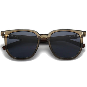 Square Oversized Polarized Sunglasses UV400 Protection for Women Men - Teddith - US
