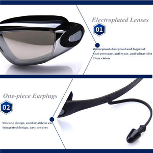 Swim Goggles No Leaking Anti Fog UV Protection Swimming Goggles for Women and Men