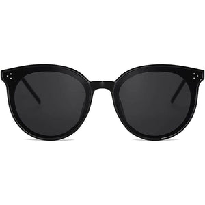 Retro Round Oversized Sunglasses for Women Mirrored Glasses - Louie